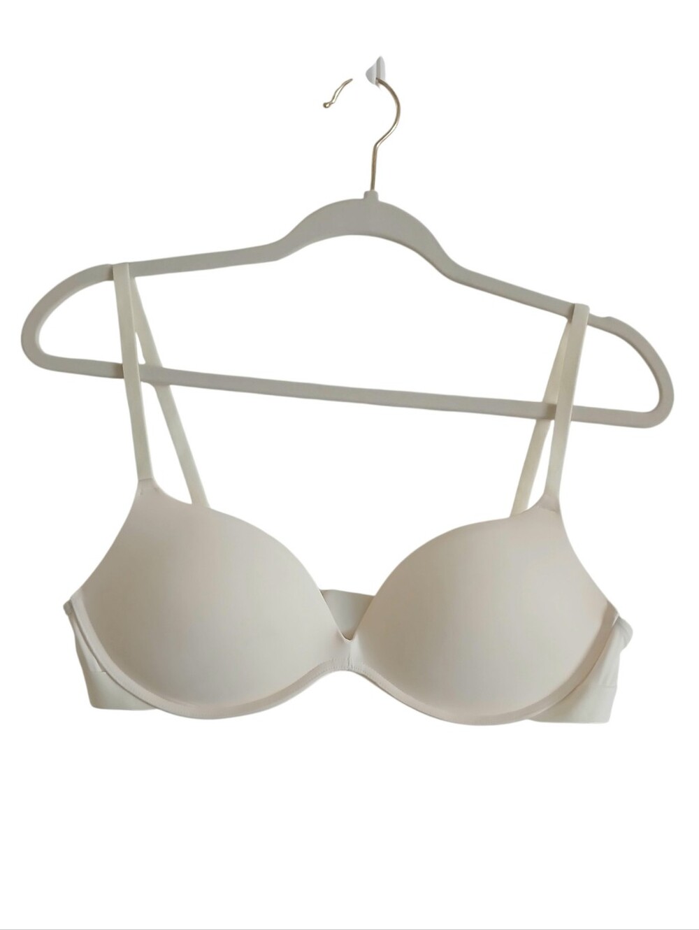 PEPPER Wirefree Zero G Padded Lift Up Bra 38A Ivory Neutral